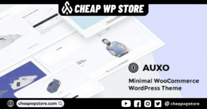 Auxo WordPress Theme - Minimal WooCommerce Shopping Theme