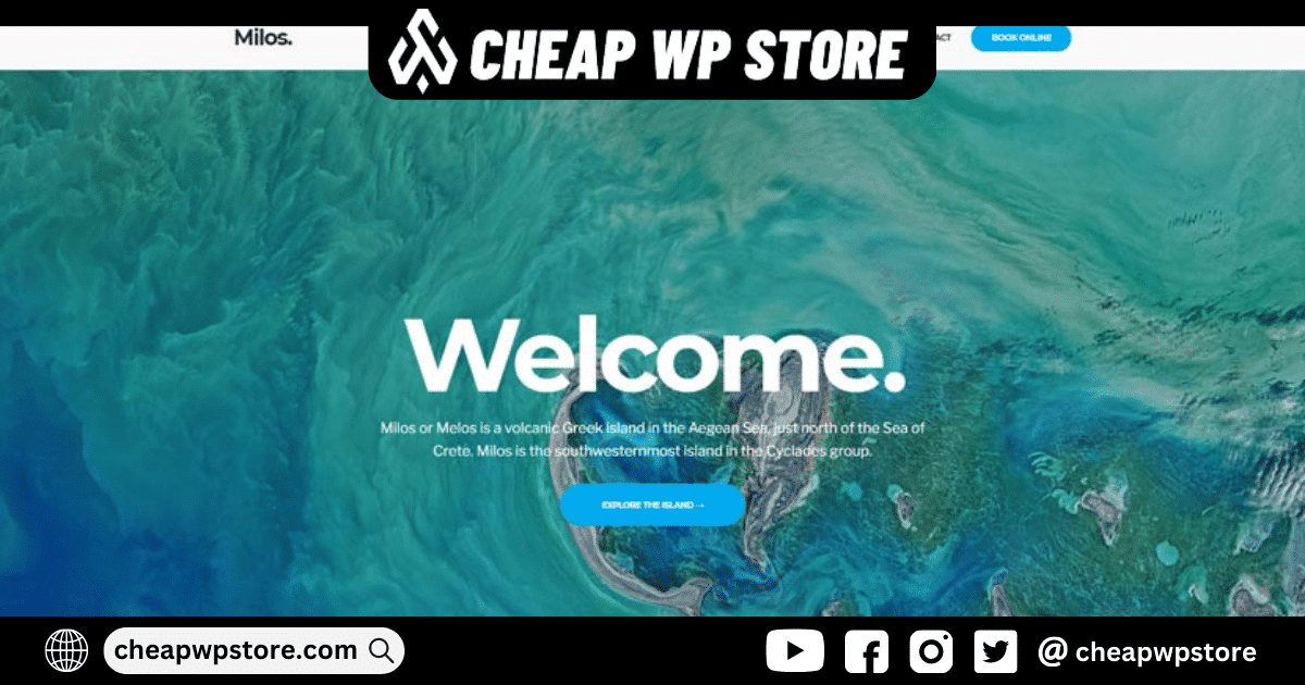 CSS Igniter Milos WordPress Theme