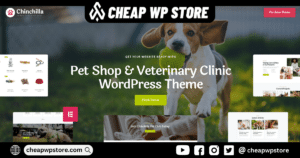 Chinchilla - Animal Care & Pet Shop WordPress Theme
