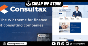 Consultax WordPress Theme - Financial & Consulting