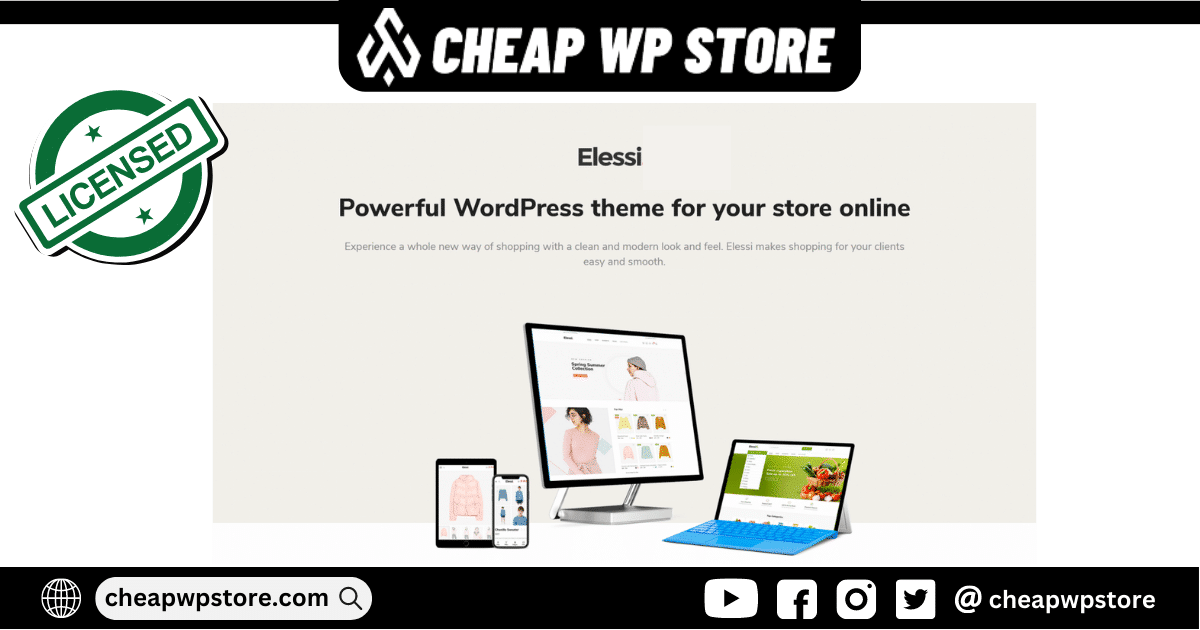 Elessi - WooCommerce AJAX WordPress Theme