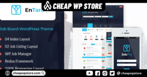 Entaro WordPress Theme - Job Portal