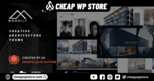 Monolit WordPress Theme - Responsive Architecture