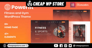 Powerfit - Fitness and Gym WordPress Theme