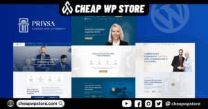 Privsa - Attorney And Lawyer WordPress Theme