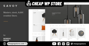 Savoy WordPress Theme - Minimalist AJAX WooCommerce Theme