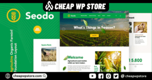 Seodo - Agriculture Farming Foundation WordPress Theme