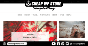 SimpleMag - Magazine theme for creative stuff