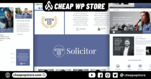 Solicitor - Law Business Responsive WordPress Theme