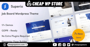 Superio - Job Search WordPress Theme