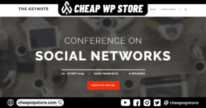 The Keynote WordPress Theme - Conference Event Meeting Theme