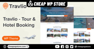 Travlio - Travel Booking WordPress Theme