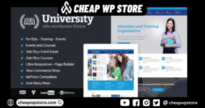 University - Education Event and Course Theme