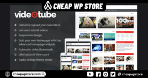VideoTube - A Responsive Video WordPress Theme