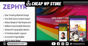 Zephyr - Material Design Theme