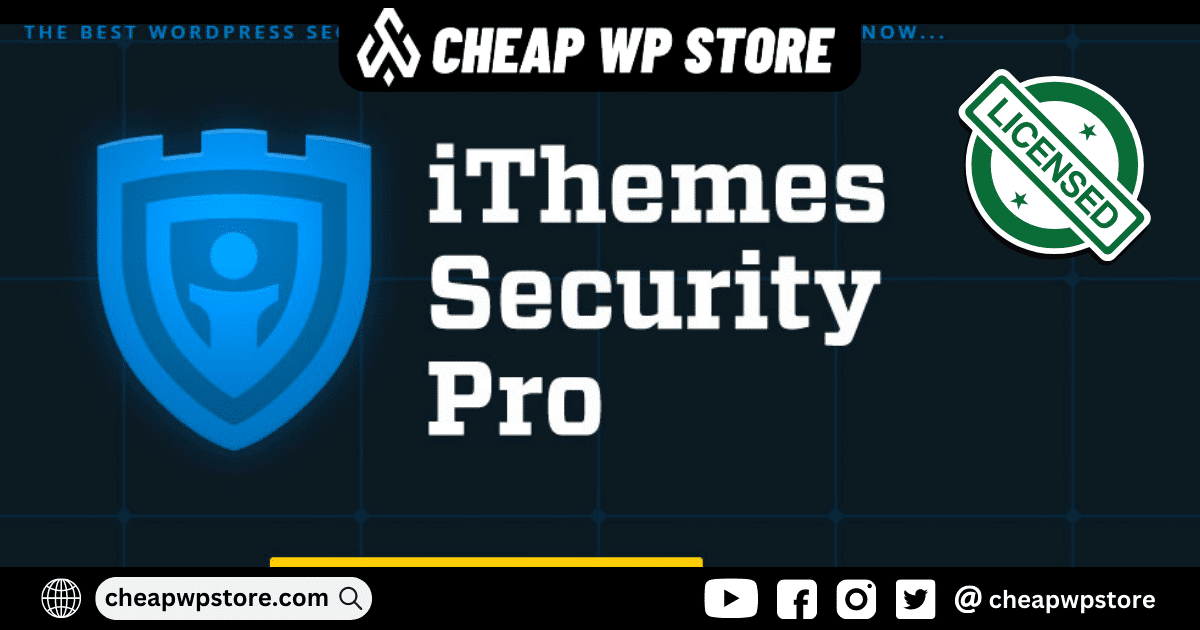 iThemes Security Pro