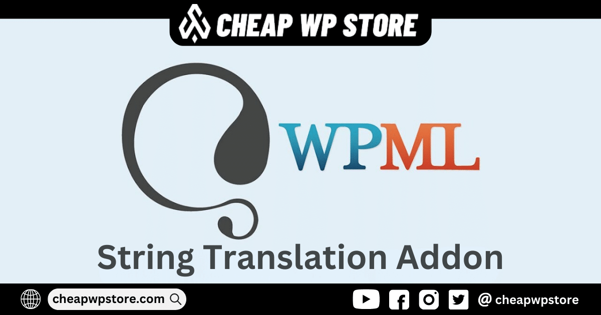 WPML String Translation Addon