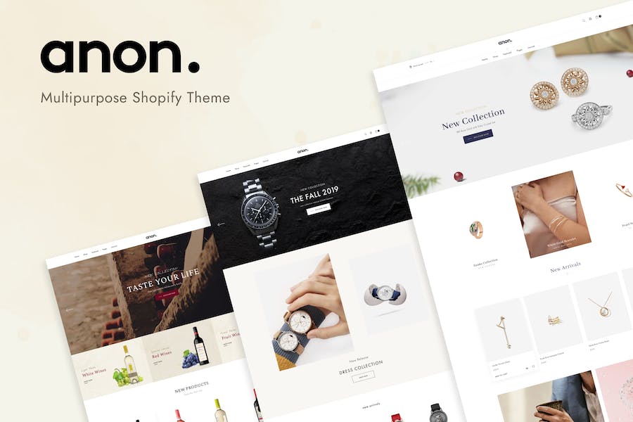 Anon - Minimal Responsive Shopify Theme