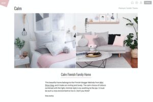 Calm Tumblr Theme