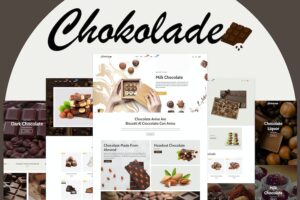 Chokolade - Chocolate Sweets & Candy Cake Shopify