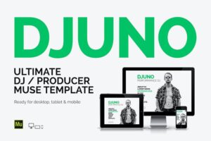 DJuno - DJ / Producer Website Muse Template
