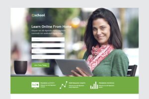 eSchool Unbounce Template