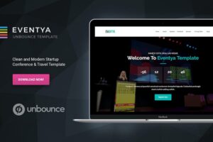 Eventya - Unbounce Landing Page