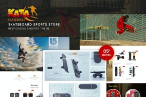 Kata - Skateboard Sports Store Shopify Theme