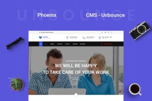 Phoenix - CMS Multi-Purpose Unbounce Template