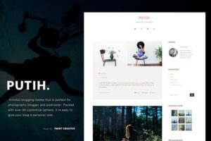 Putih Tumblr Theme